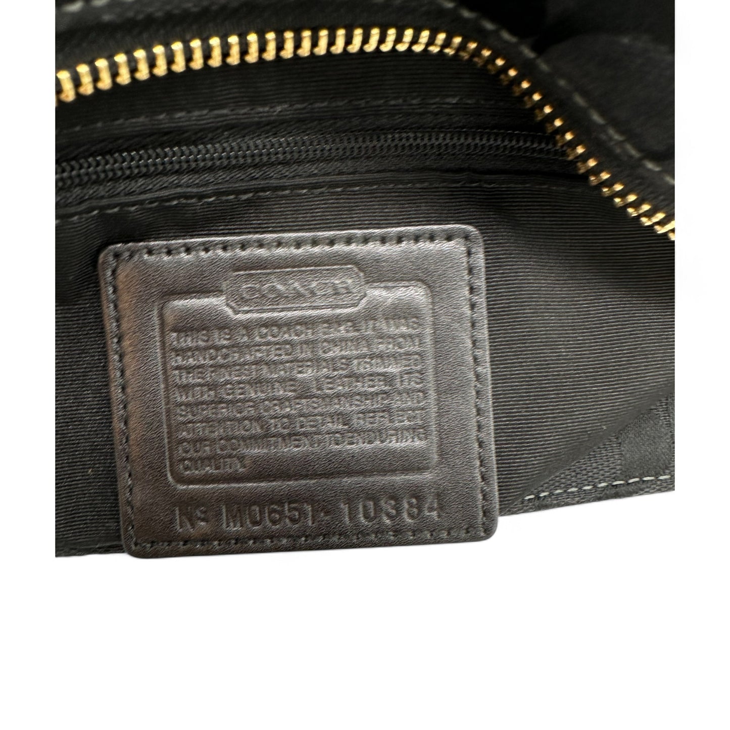 Vintage Coach Gallery 10384 Tote Handbag