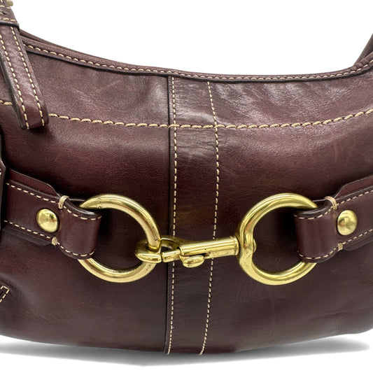Vintage Coach 11260 Leather Horsebit Buckle Ergo Shoulder Bag