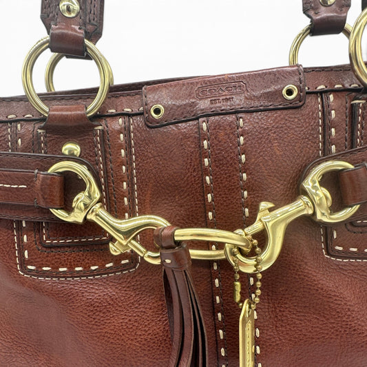 Vintage Coach 10557 Hampton Clip Handbag