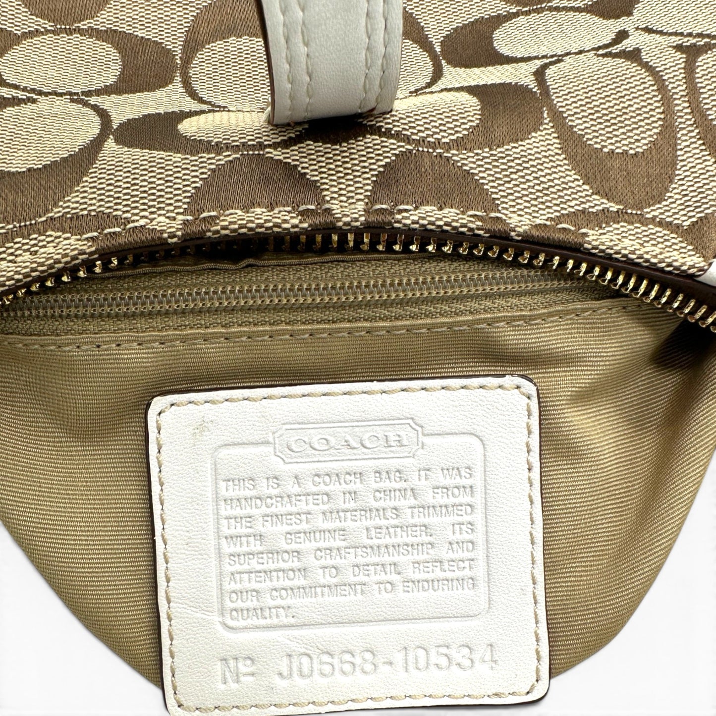 Vintage Coach Hamptons 10577 Handtasche