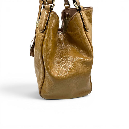 Gucci Patent Soho Small Tote Handbag