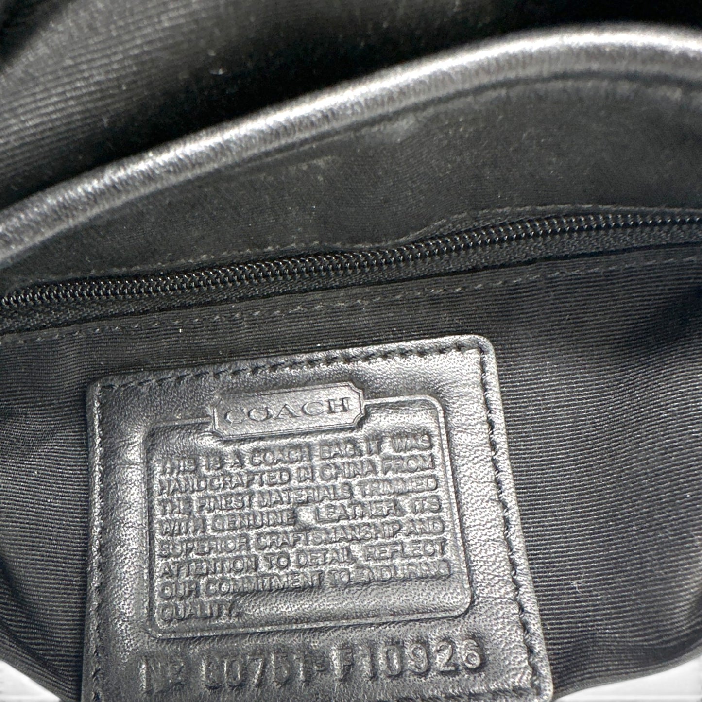 Vintage Coach F10926 Soho Shoulder Bag