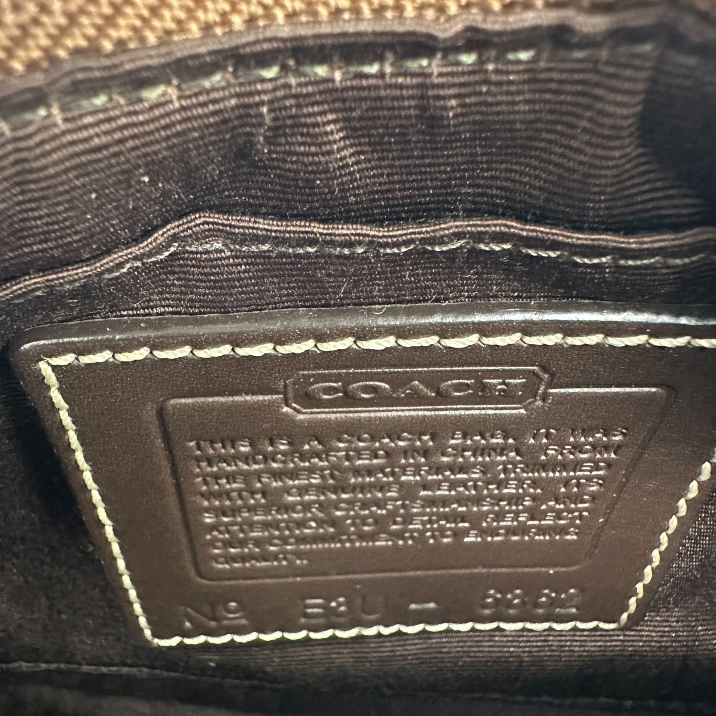 Sac bandoulière Coach Soho 6362 vintage