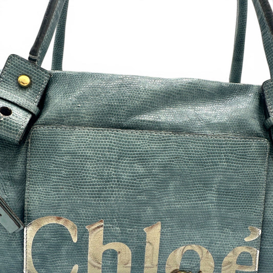Vintage Chloé Eclipse Boston leather shoulder bag