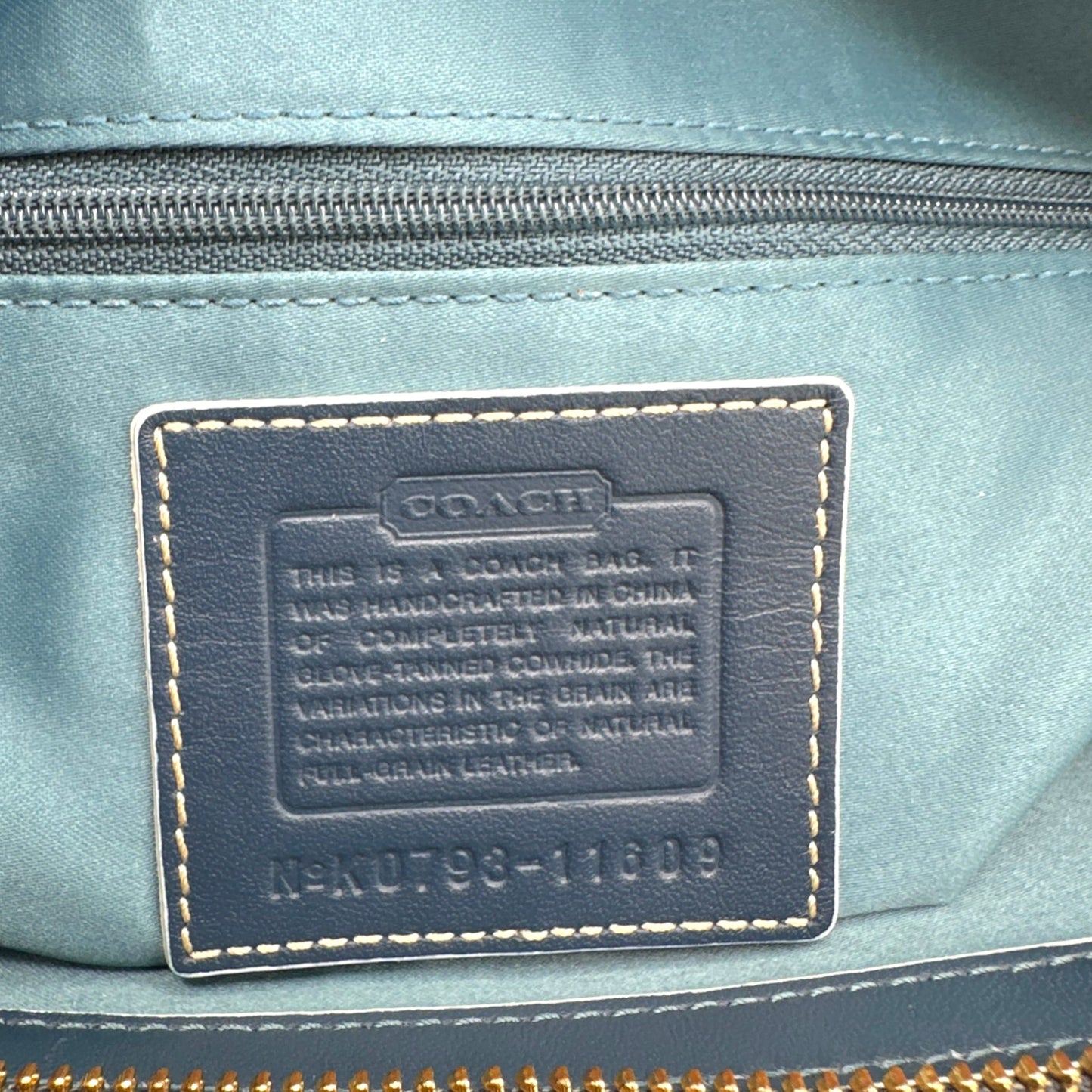 Vintage Coach 11609 Turnlock Handtasche