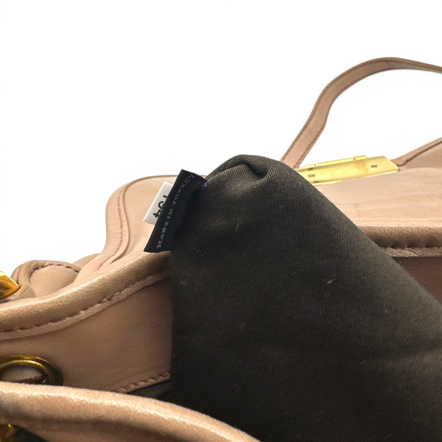 Miu Miu Matelassè Denim Tote Handtasche