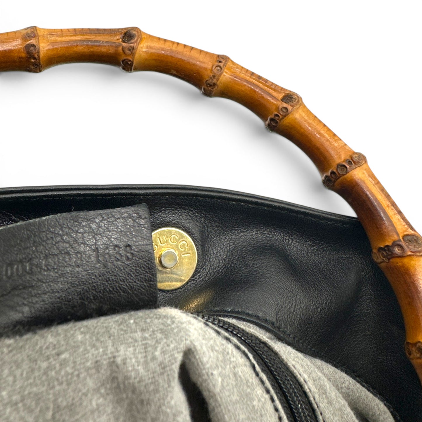 Vintage Gucci Bamboo 0012053 Schultertasche