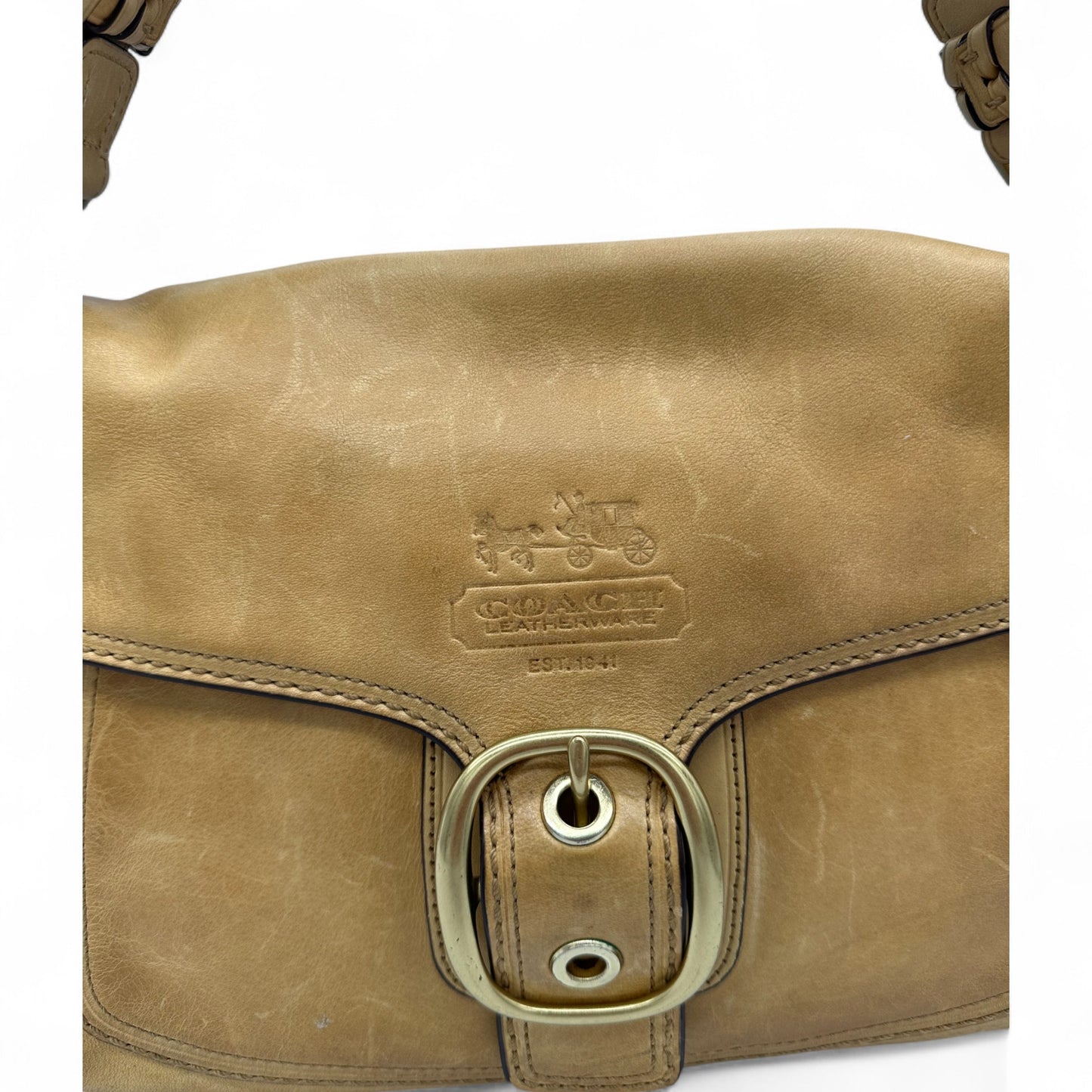 Vintage Coach 11768 Soho Bleecker Flap Shoulder Bag