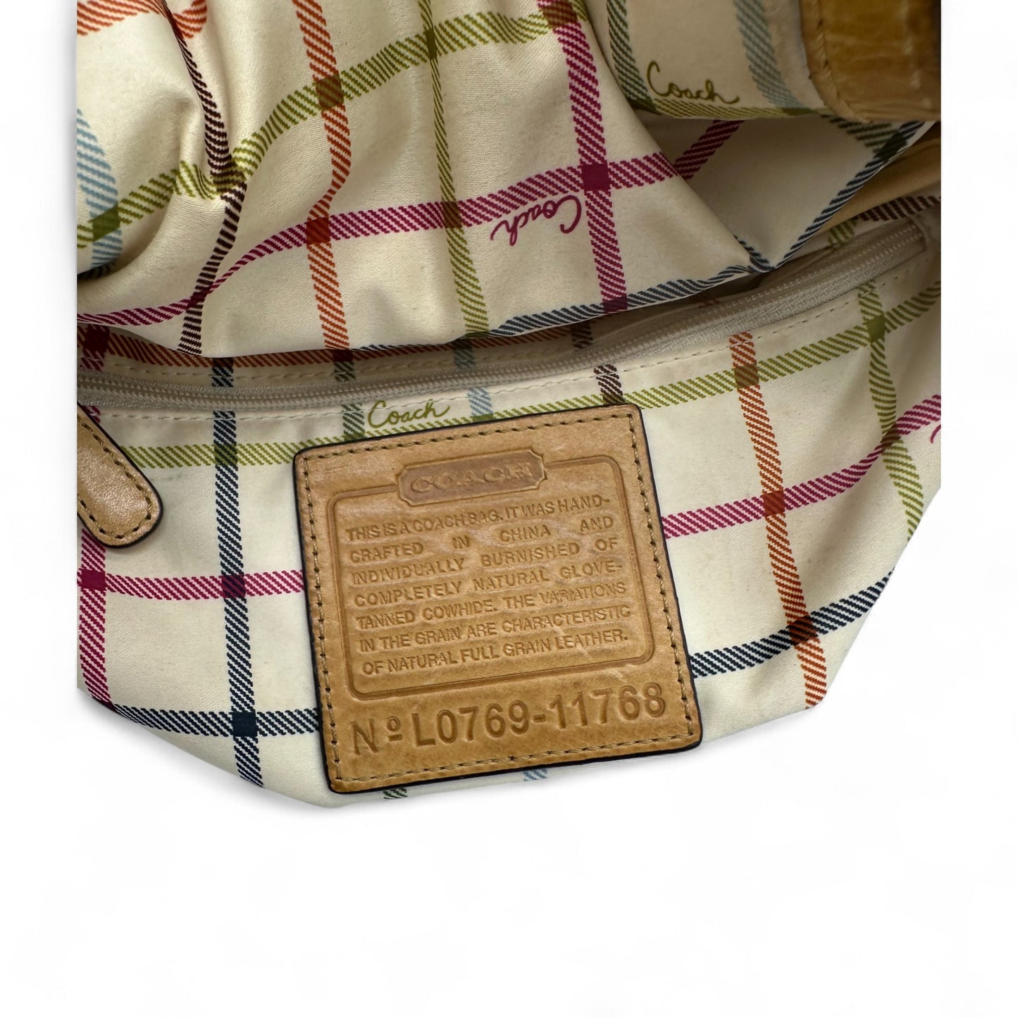Vintage Coach 11768 Soho Bleecker Flap Shoulder Bag