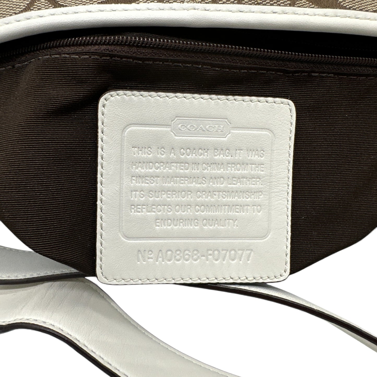 Vintage Coach F07077 Soho Schultertasche