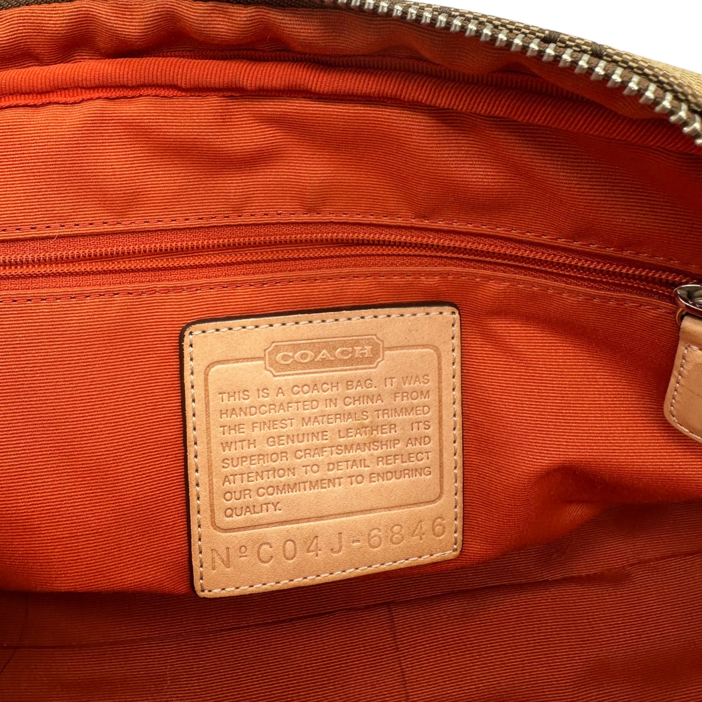 Vintage Coach 6846 Soho Satchel Shoulder Bag