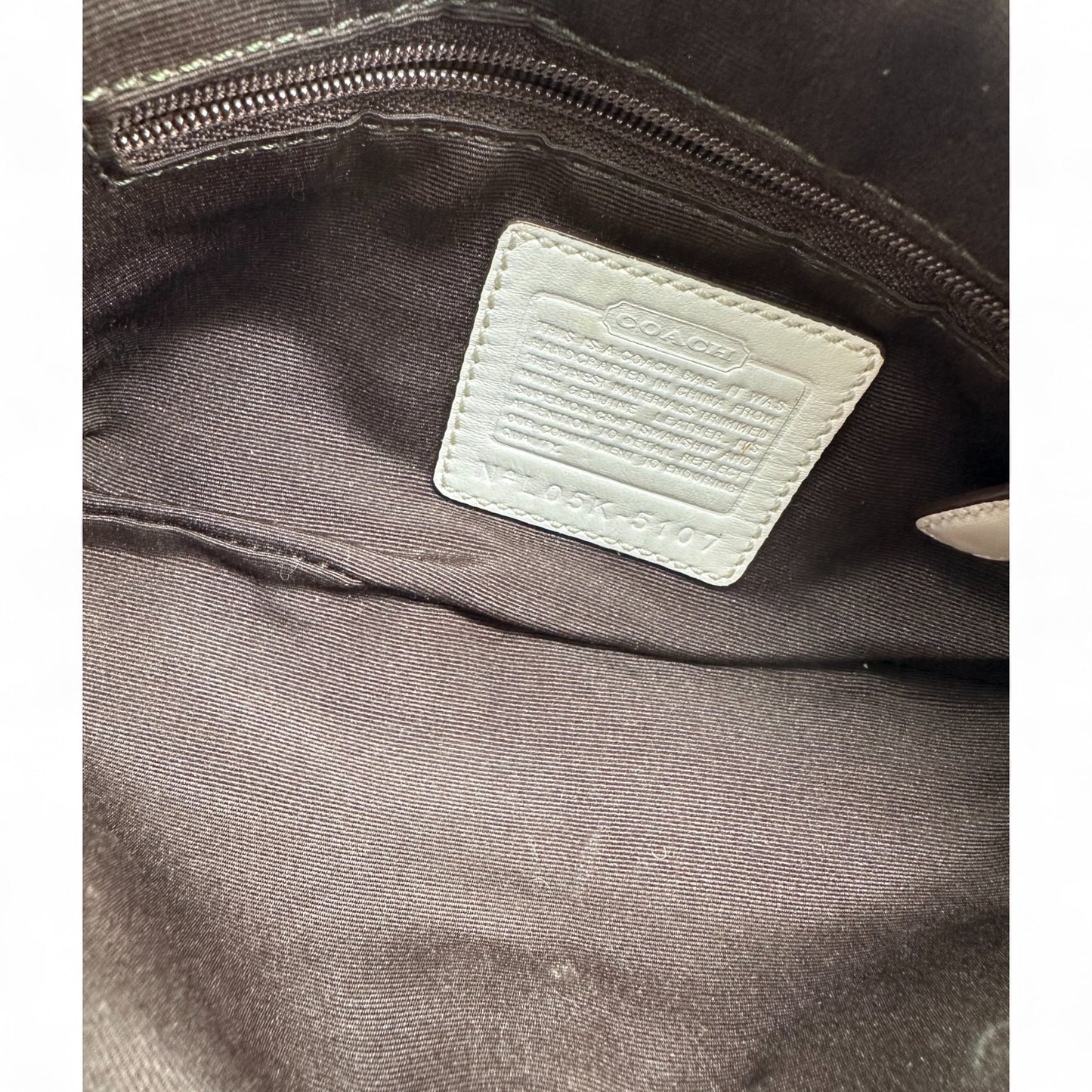 Vintage Coach 5107 Demi Soho Shoulder Bag