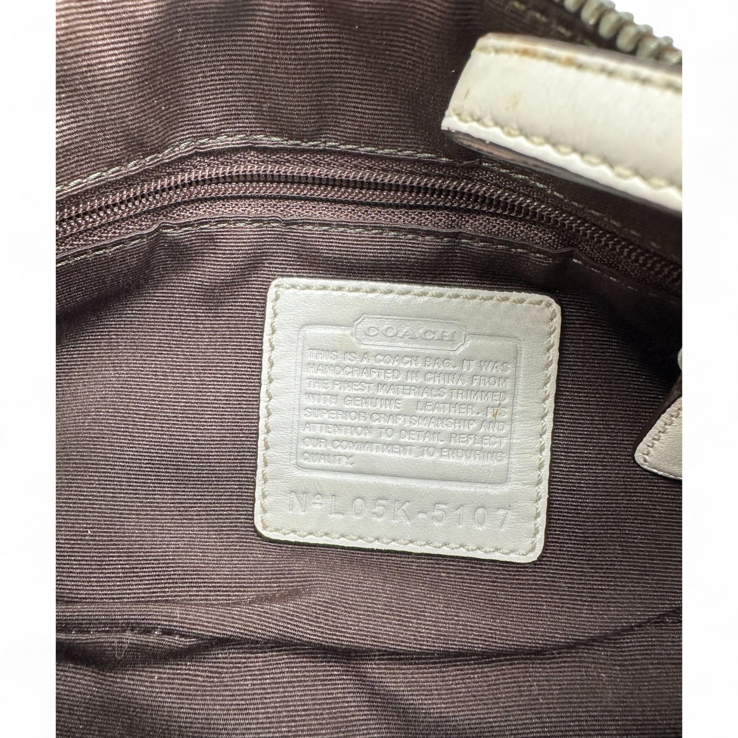 Vintage Coach 5107 Demi Soho Shoulder Bag