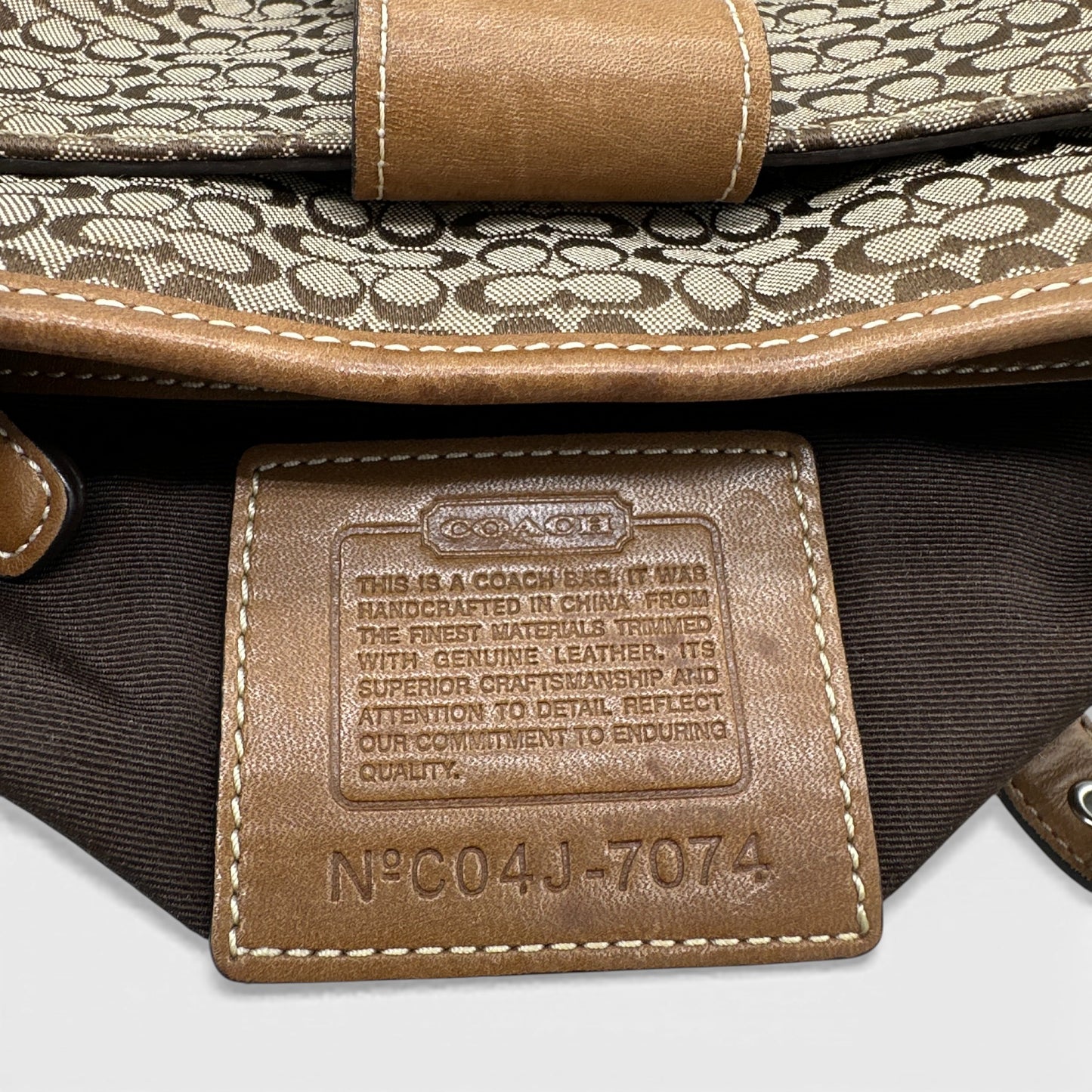 Sac bandoulière Coach 7074 Soho vintage