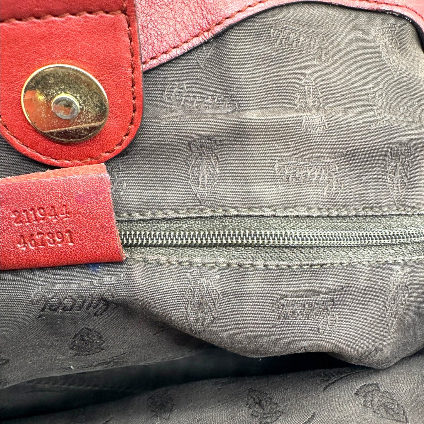 Vintage Gucci Guccissima Sukey Hobo Bag