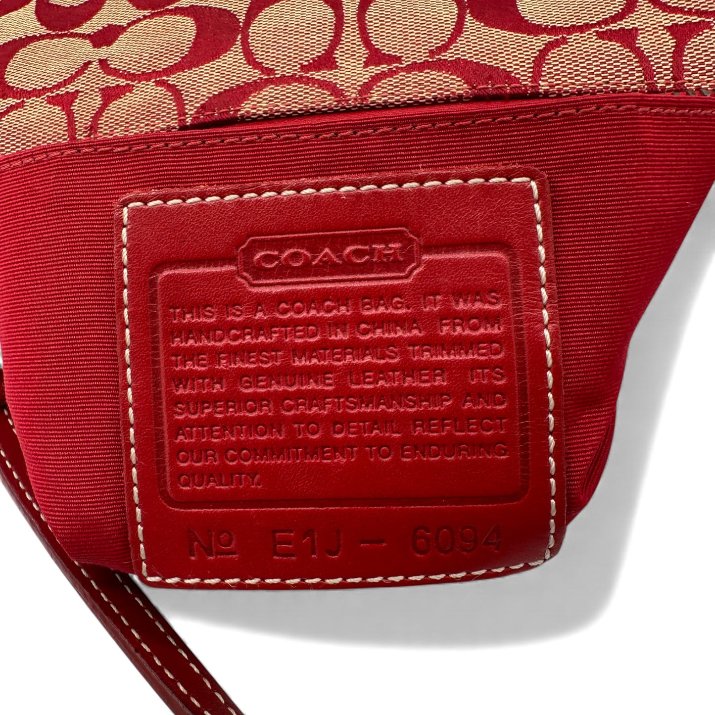 Vintage Coach 6094 Demi Mini Shoulder Bag