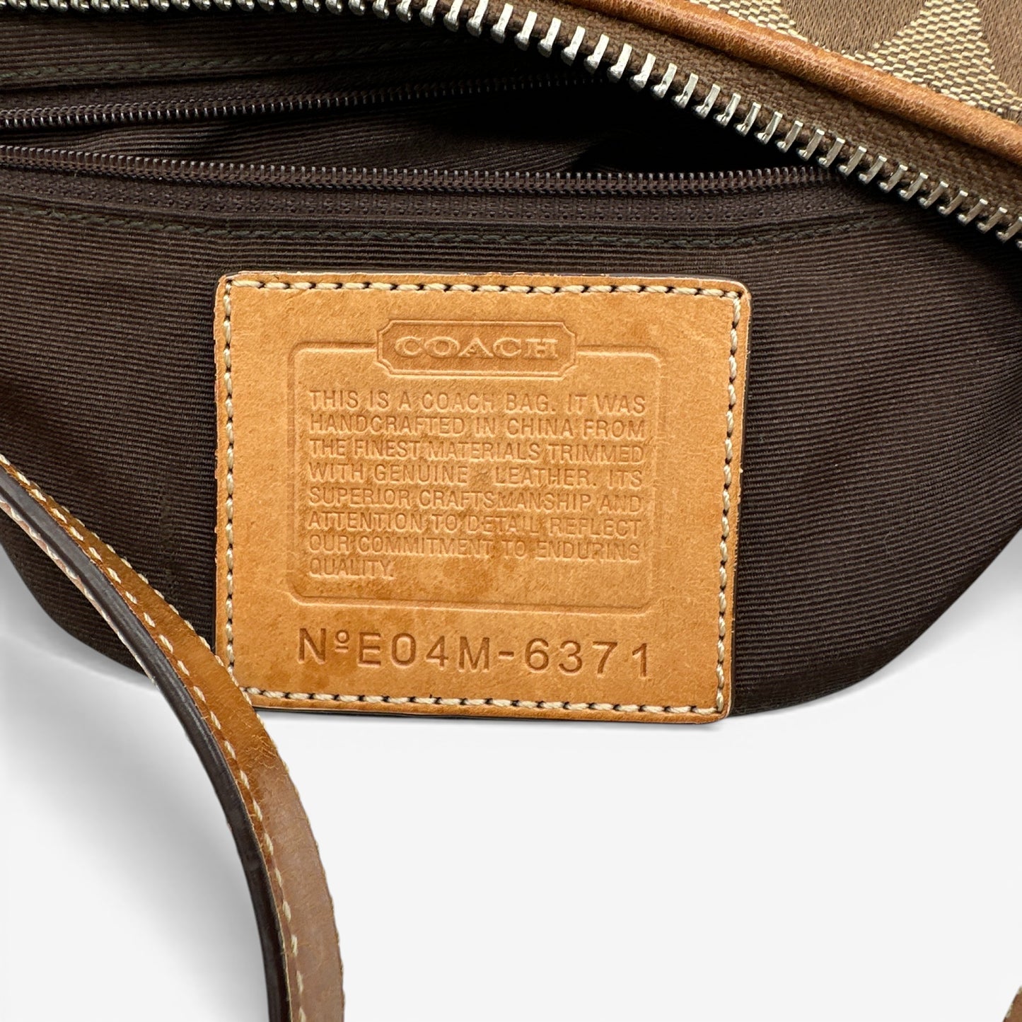 Sac bandoulière Baguette Coach 6371 vintage