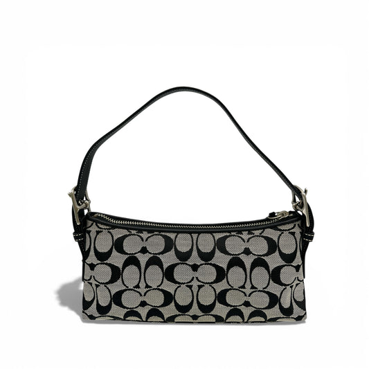 Vintage Coach 6371 East West Baguette Shoulder Bag