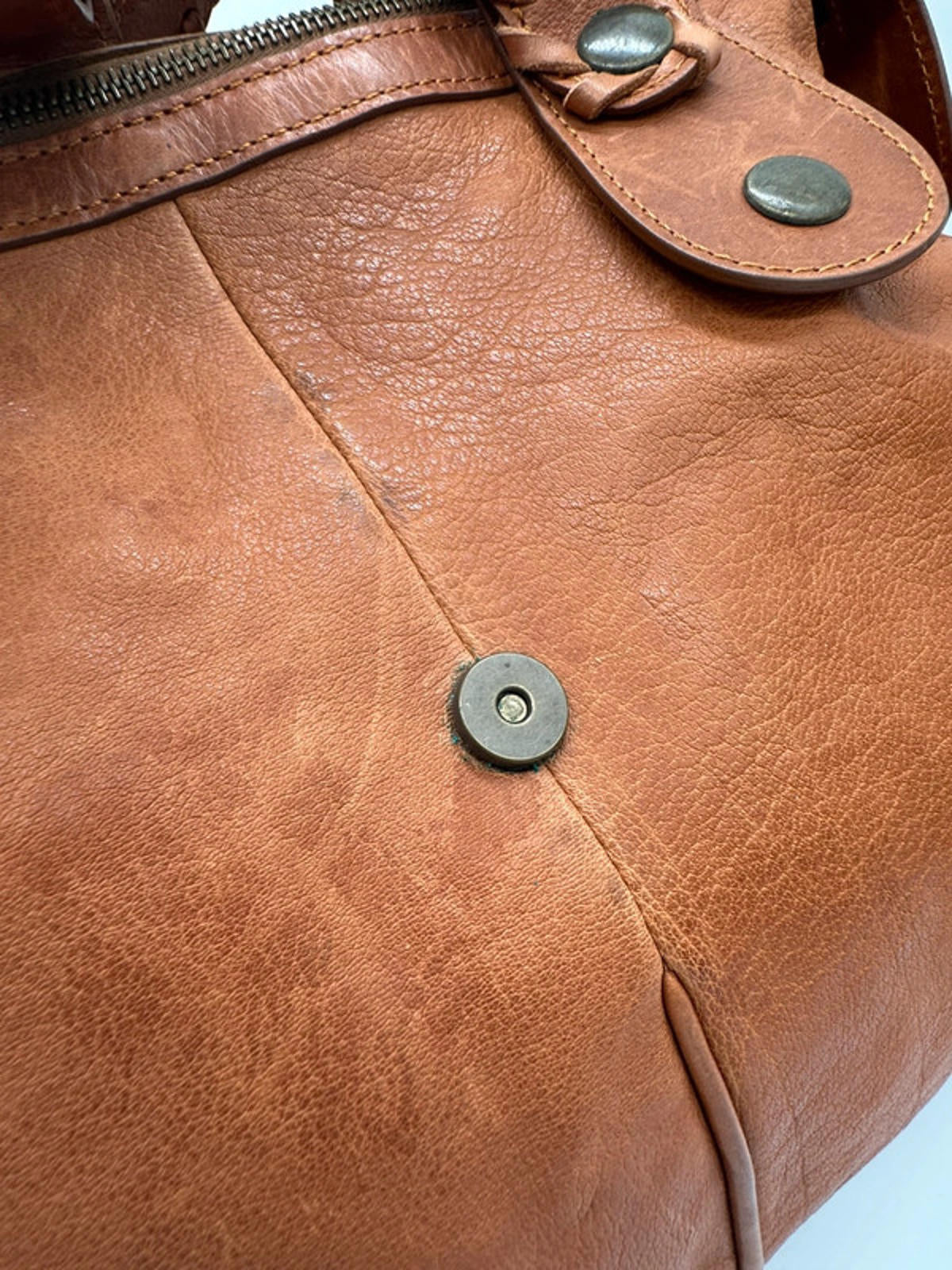 Vintage Chloé Silverado Y2K Rare Brown Leather Handbag