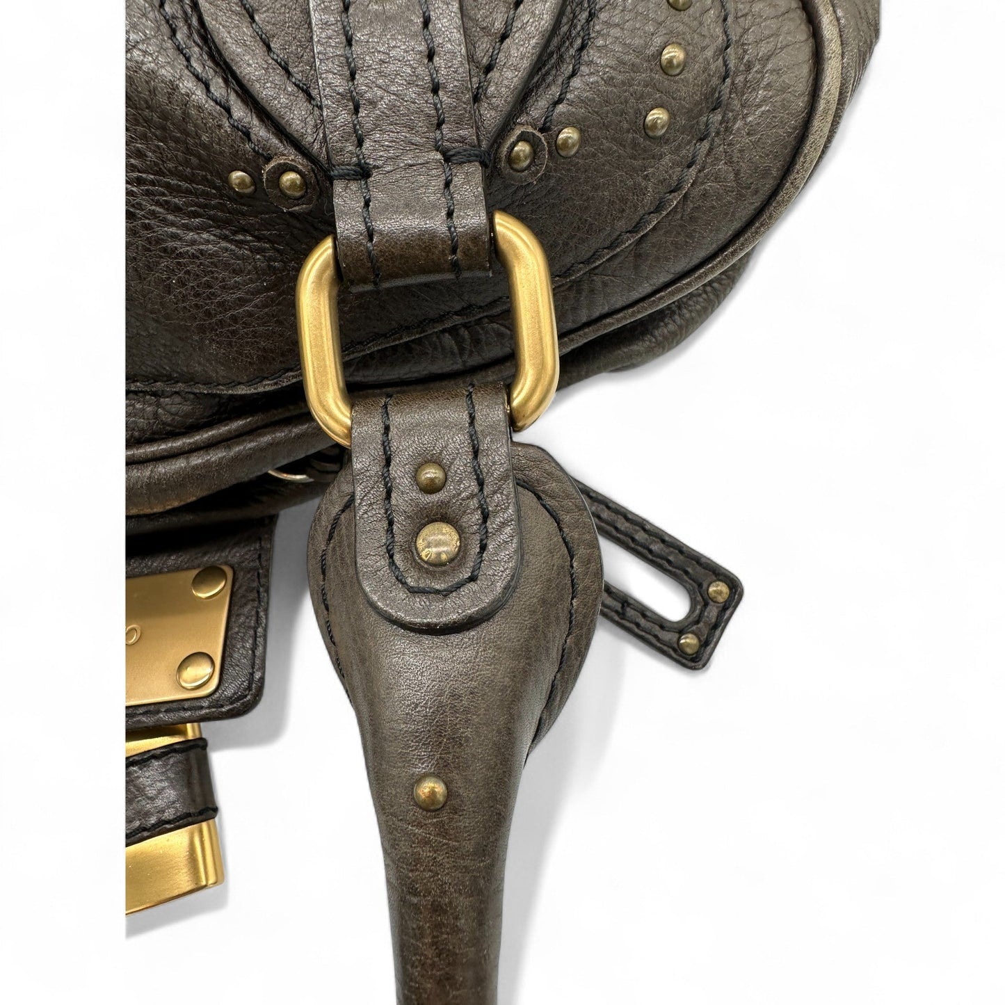 Chloé Paddington Dark Brown Leather Handbag - Thanks it's Vintage