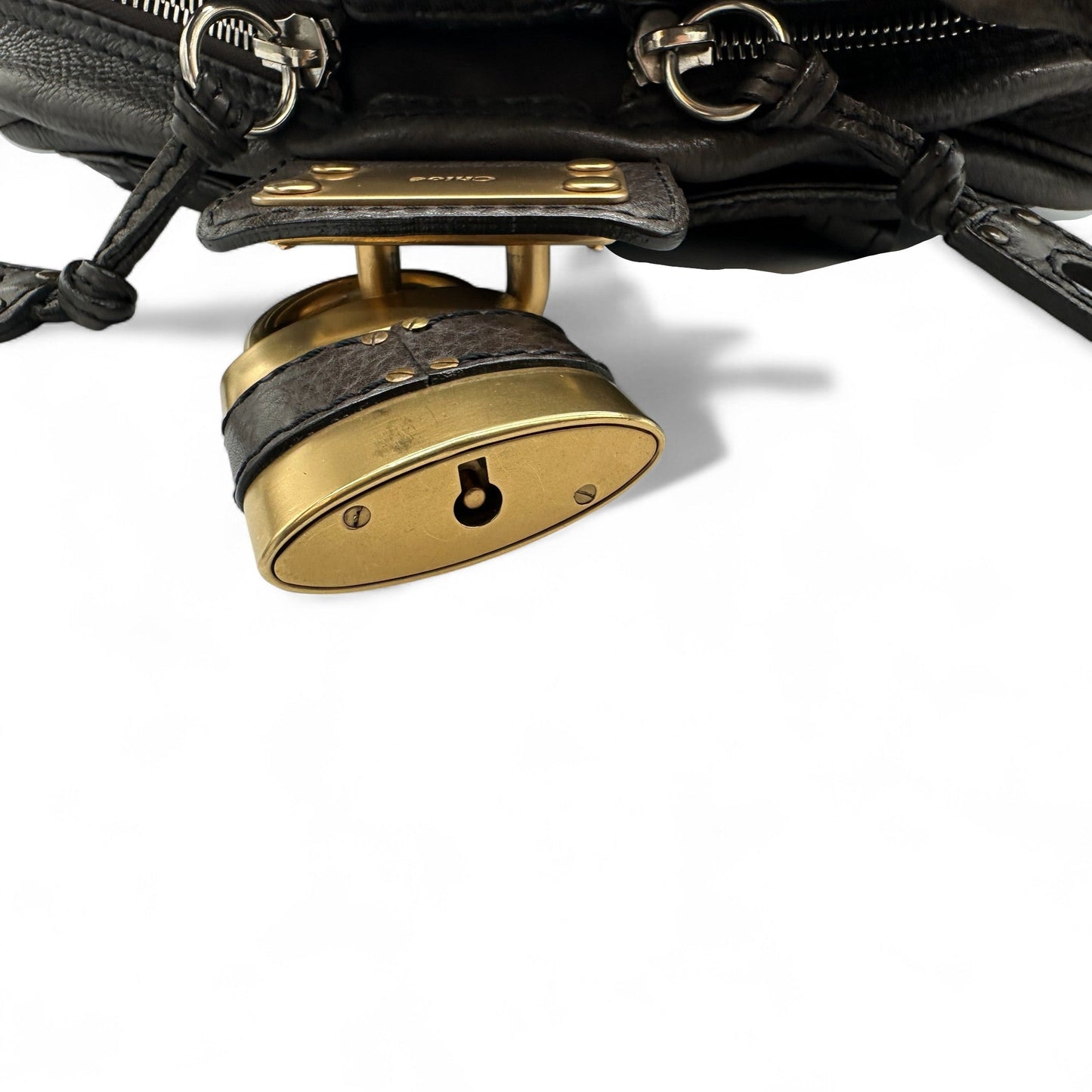 Chloé Paddington Dark Brown Leather Handbag - Thanks it's Vintage