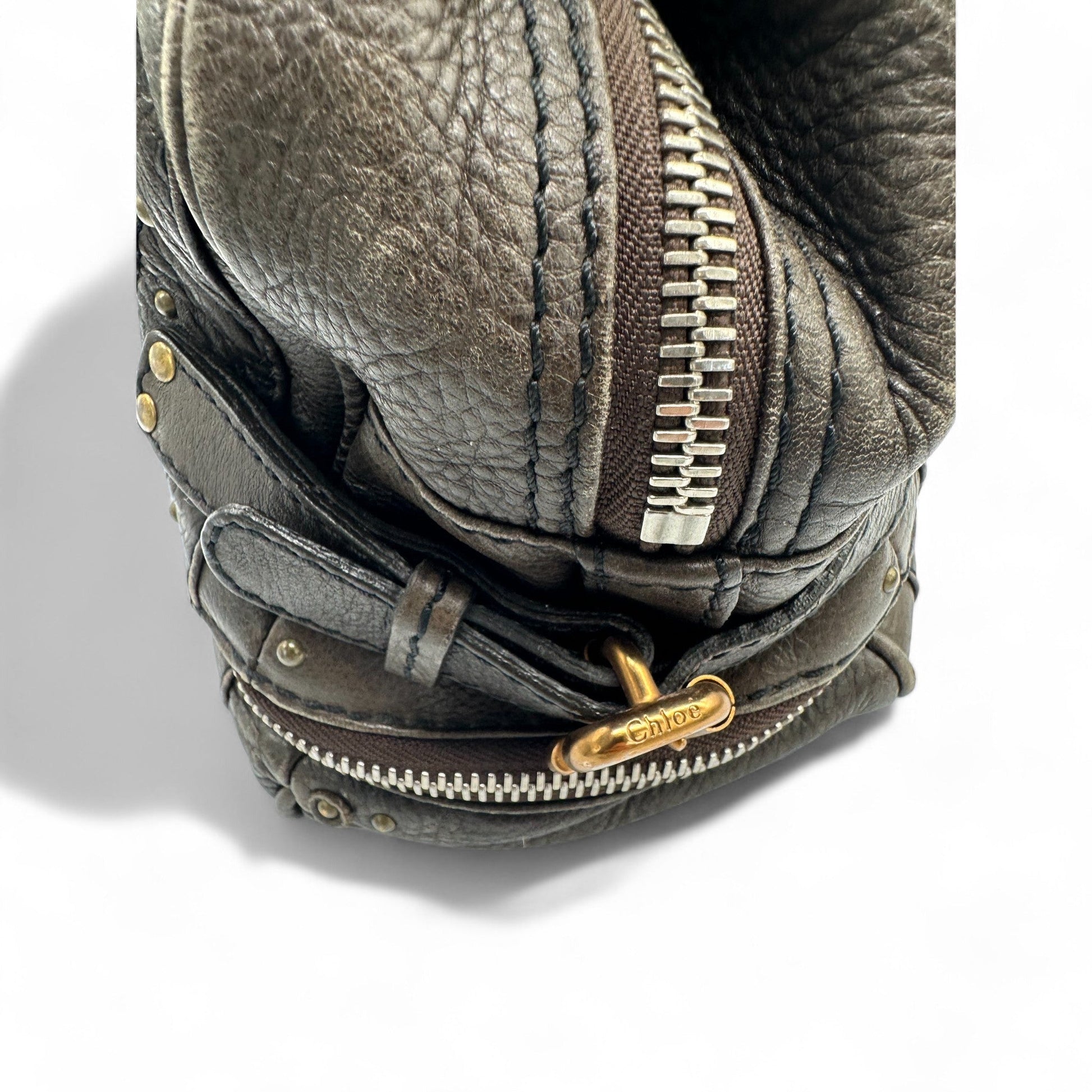 Chloé Paddington Dark Brown Leather Handbag - Thanks it's Vintage