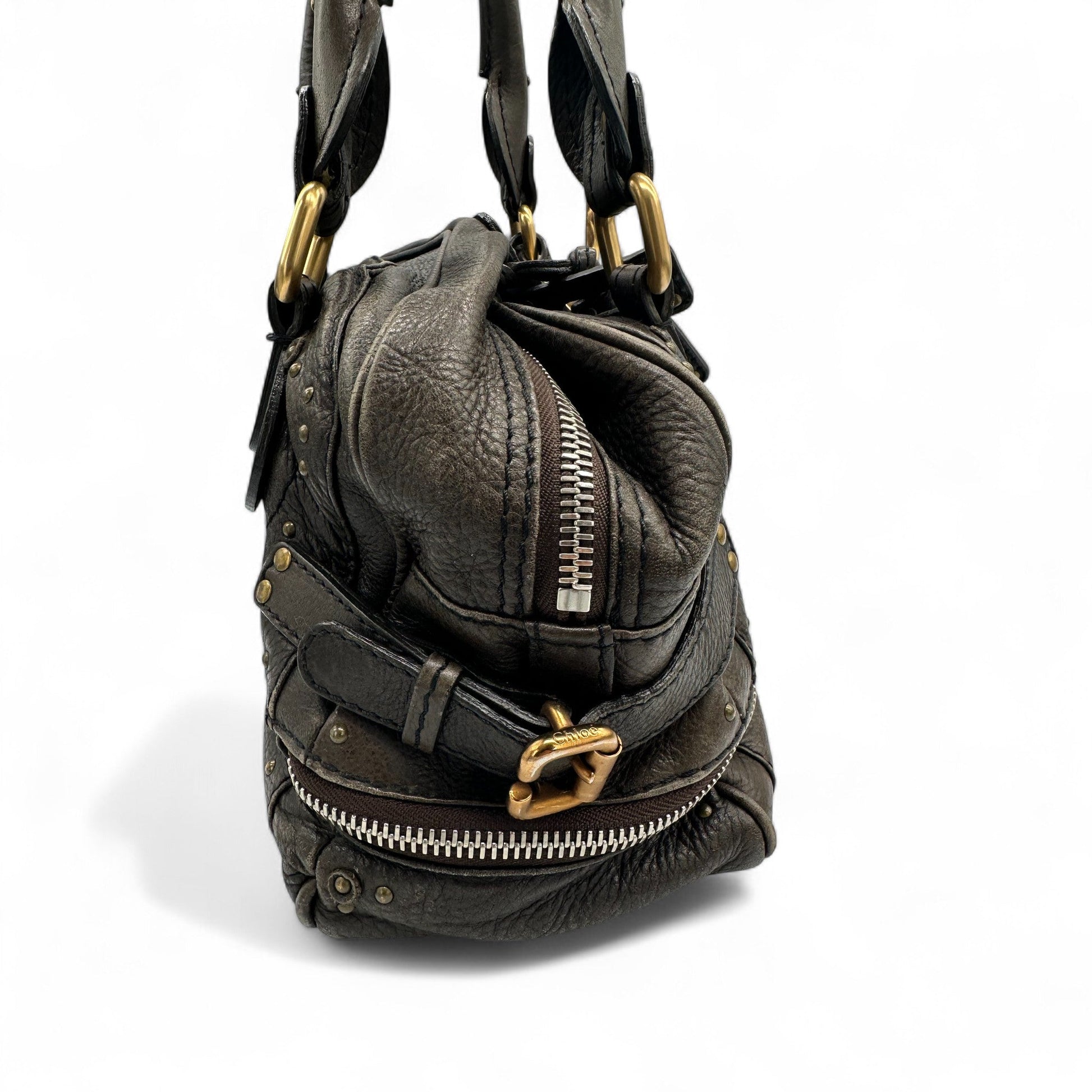 Chloé Paddington Dark Brown Leather Handbag - Thanks it's Vintage