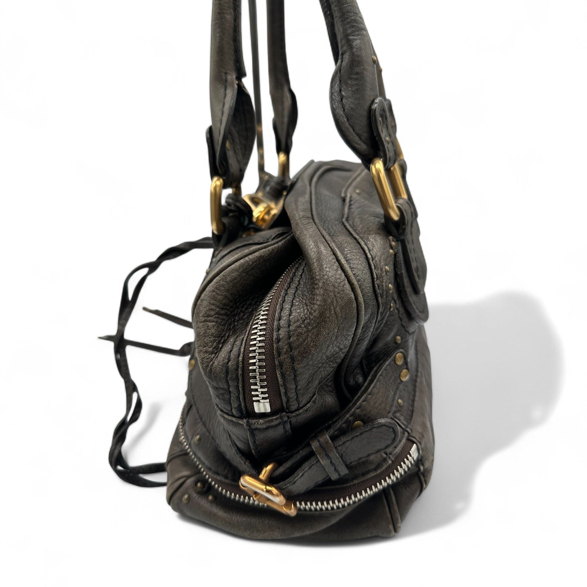 Chloé Paddington Dark Brown Leather Handbag - Thanks it's Vintage