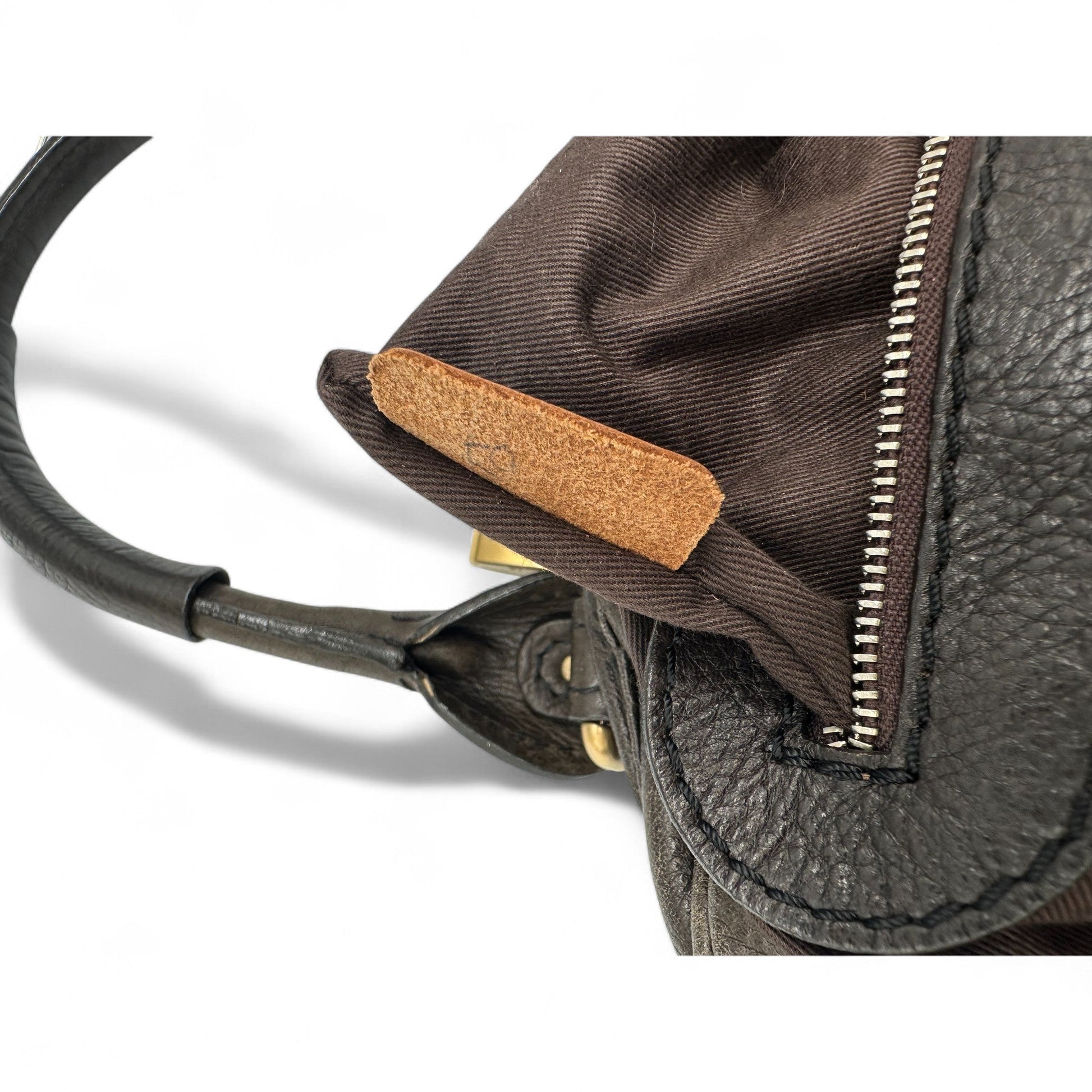 Chloé Paddington Dark Brown Leather Handbag - Thanks it's Vintage