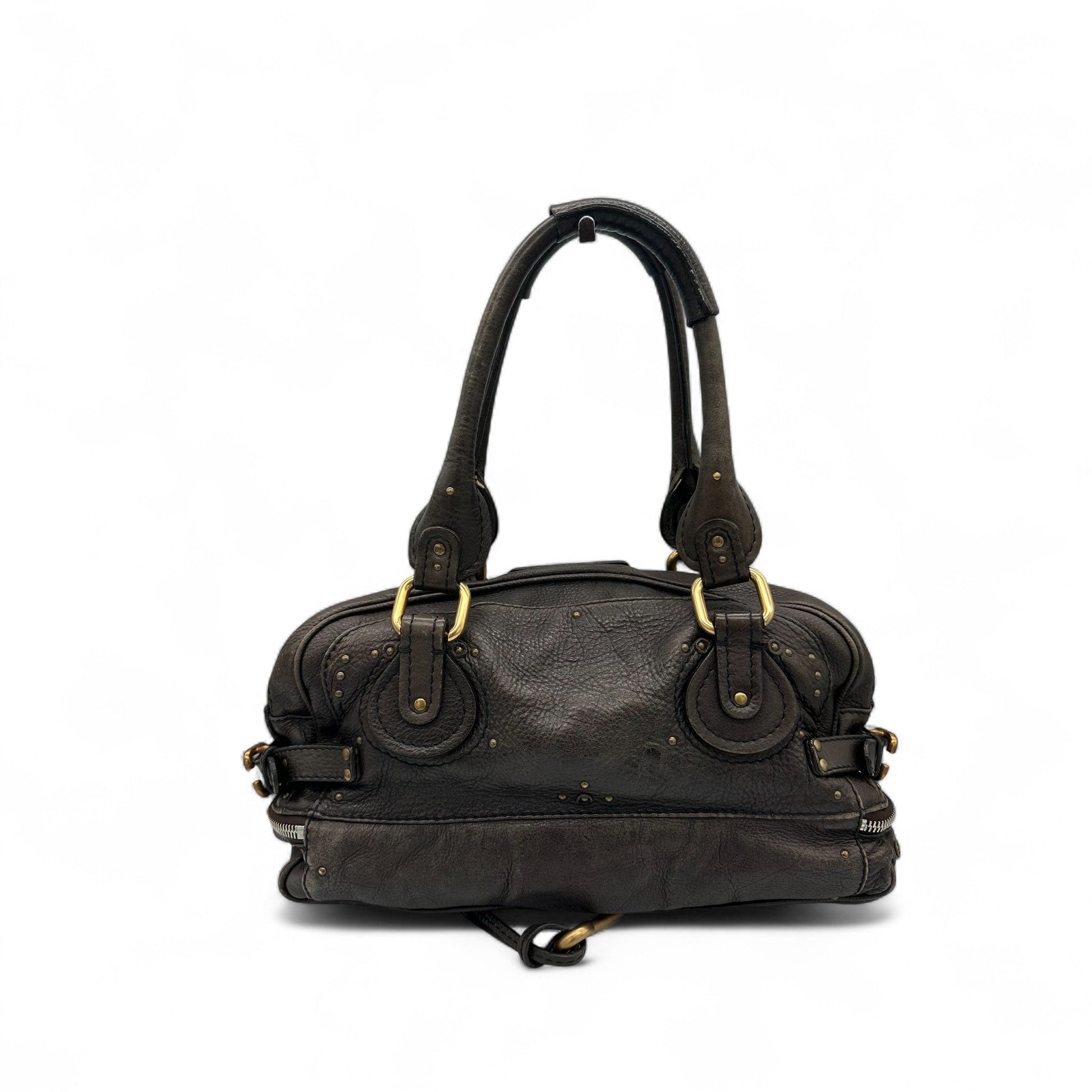 Chloé Paddington Dark Brown Leather Handbag - Thanks it's Vintage