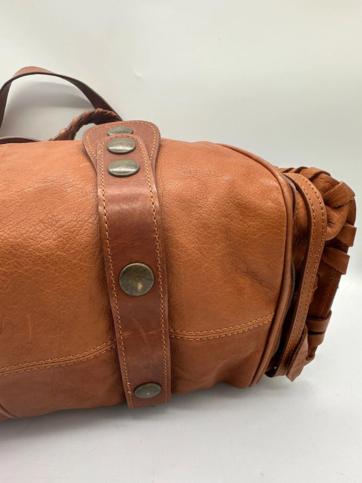 Vintage Chloé Silverado Y2K Rare Brown Leather Handbag