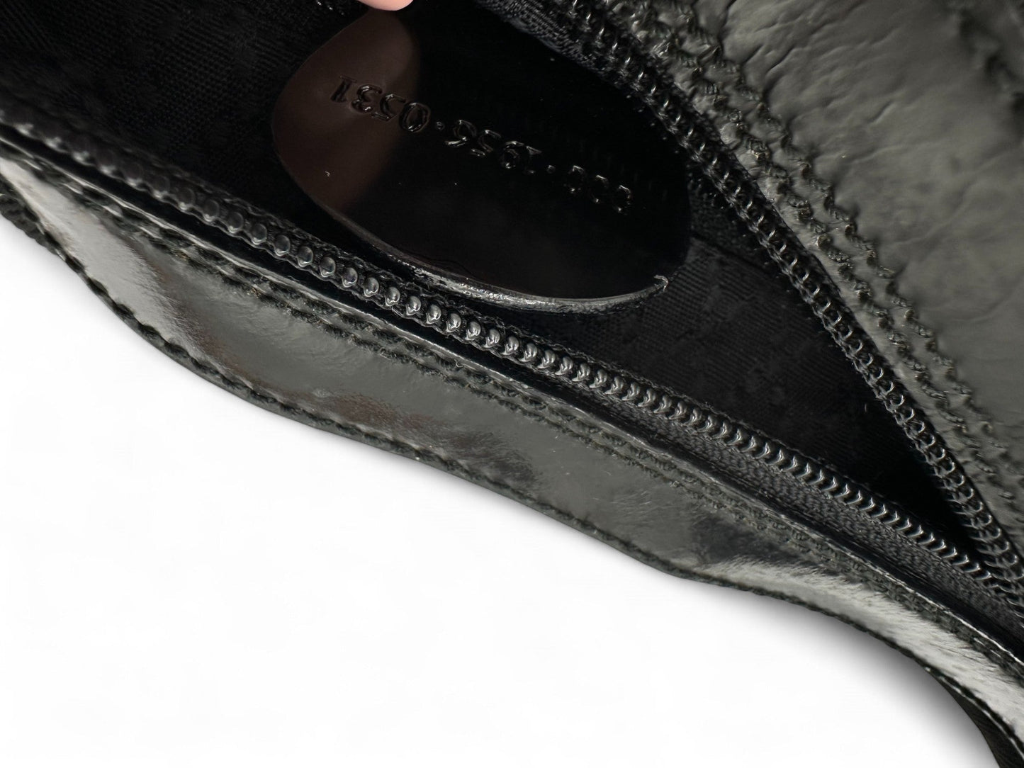 Gucci Bamboo Black Nylon Shoulder Bag - Thanks it's Vintage