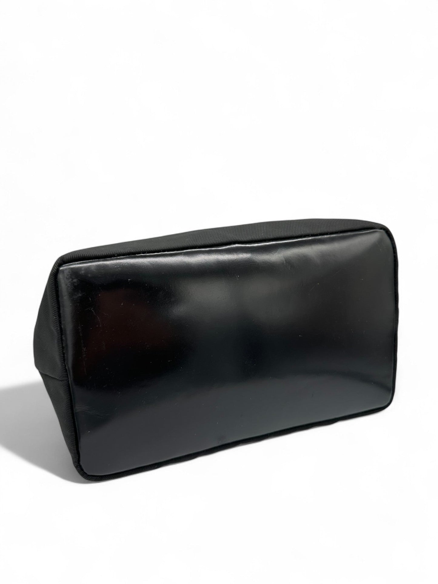 Gucci Bamboo Black Nylon Shoulder Bag - Thanks it's Vintage