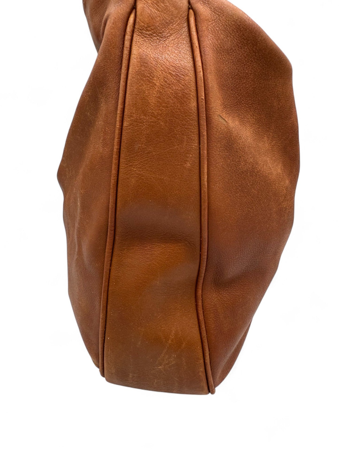 Gucci Bamboo Brown Leather Handbag - Thanks it's Vintage