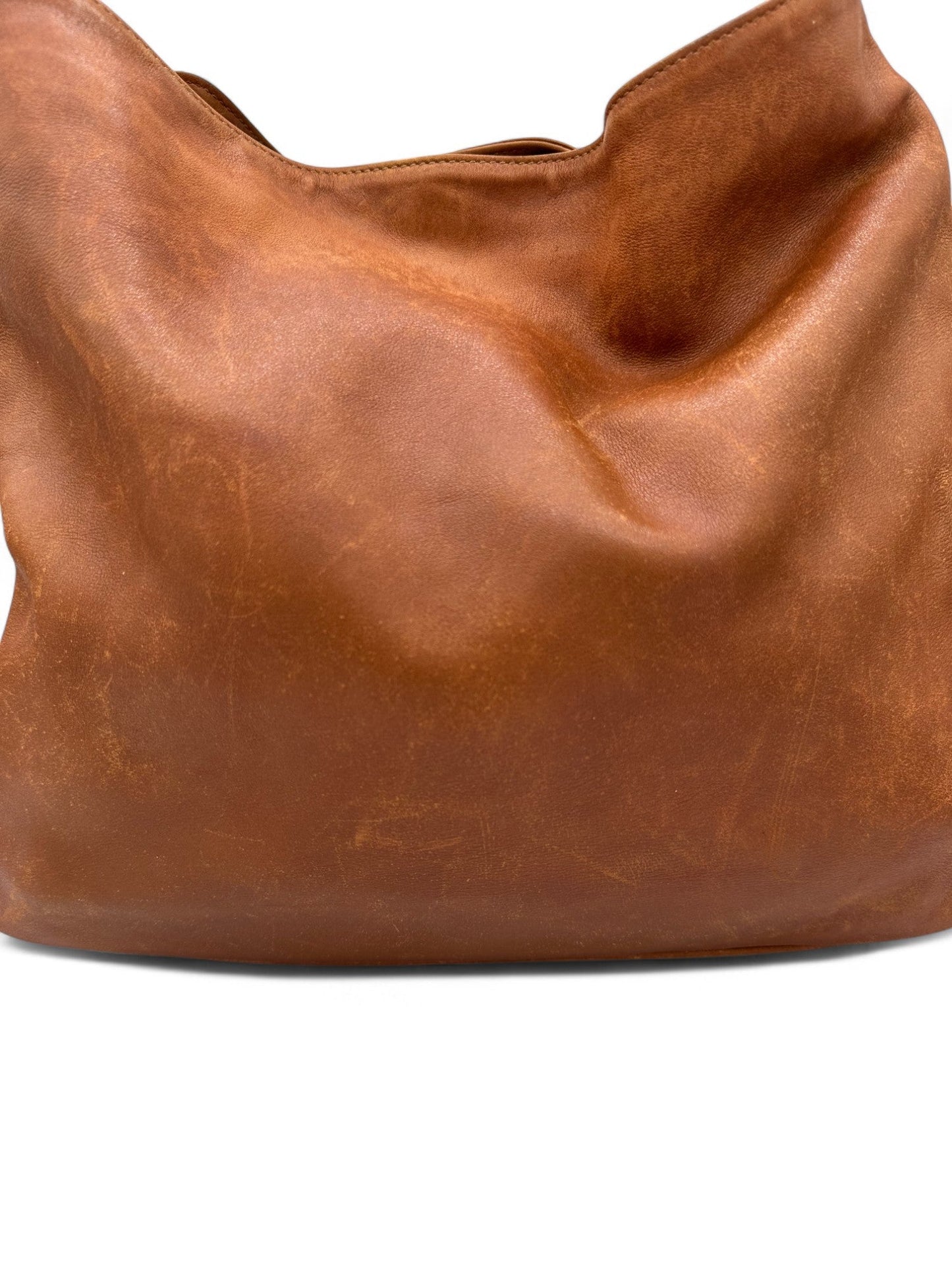 Gucci Bamboo Brown Leather Handbag - Thanks it's Vintage