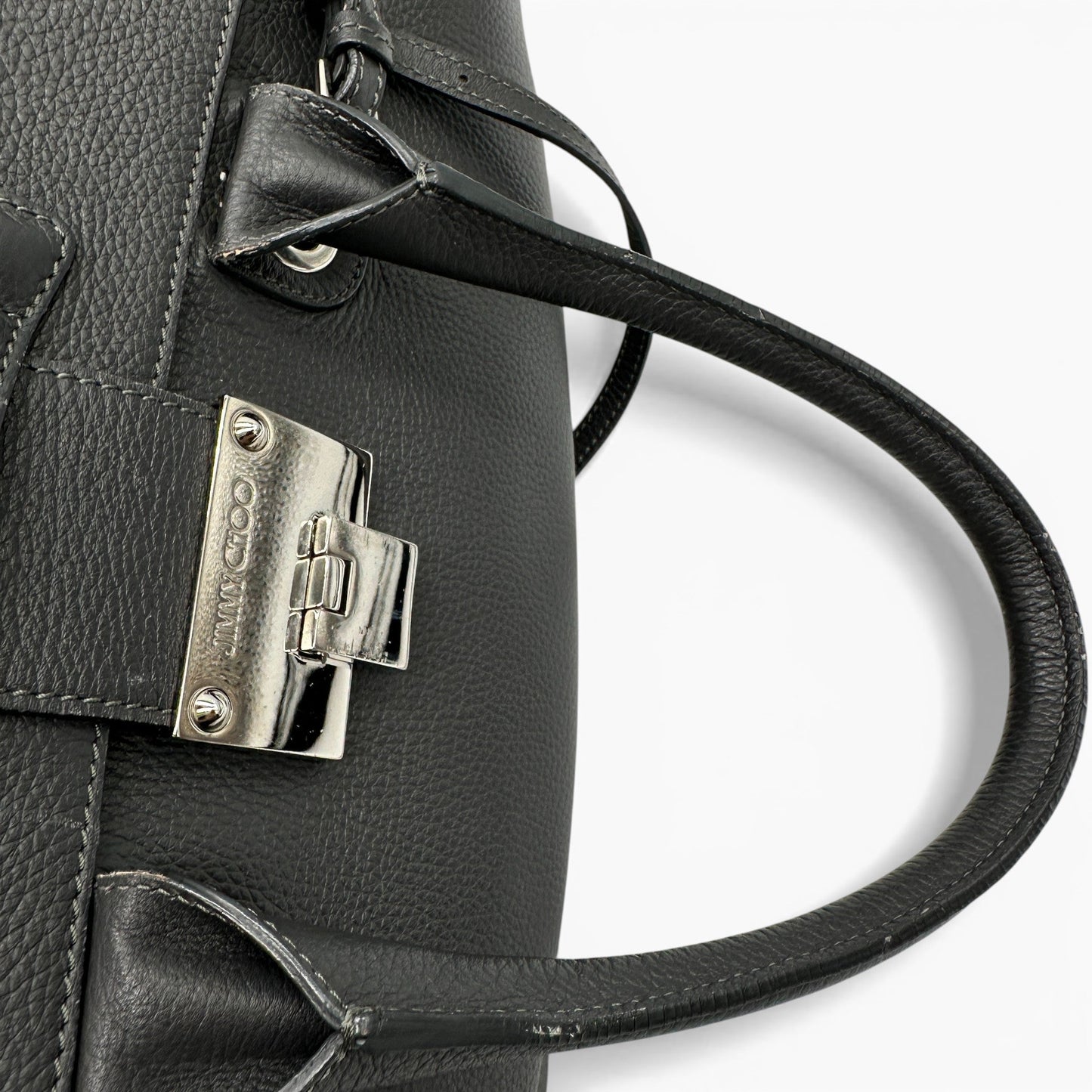 Jimmy Choo Rosalie Leather Drawstring Handbag - Thanks it's Vintage