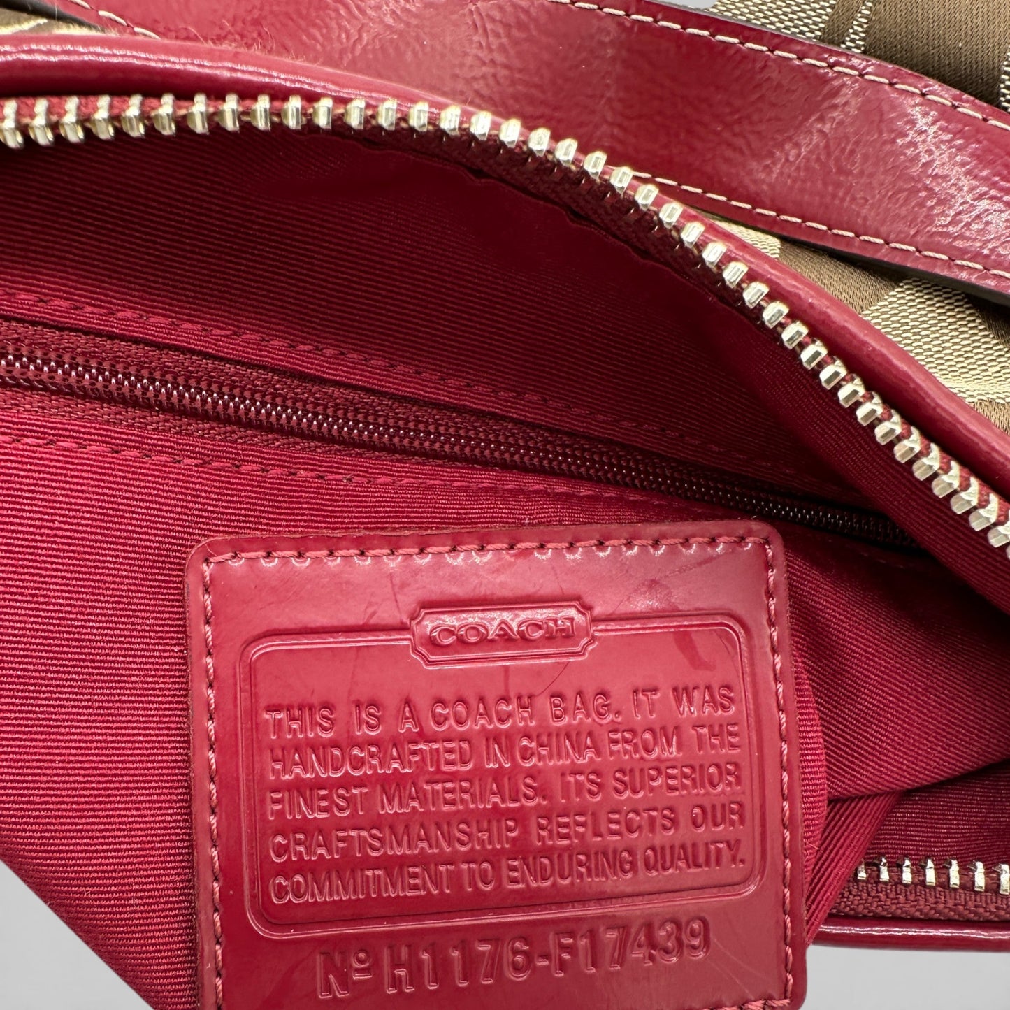 RARE Vintage Coach F17439 Shoulder Bag - Thanks it's Vintage