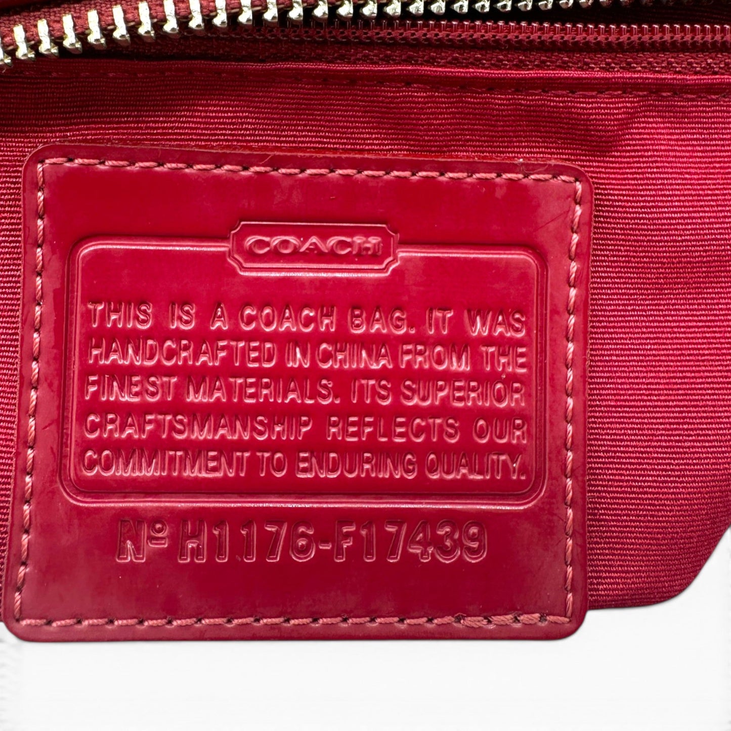 RARE Vintage Coach F17439 Shoulder Bag - Thanks it's Vintage