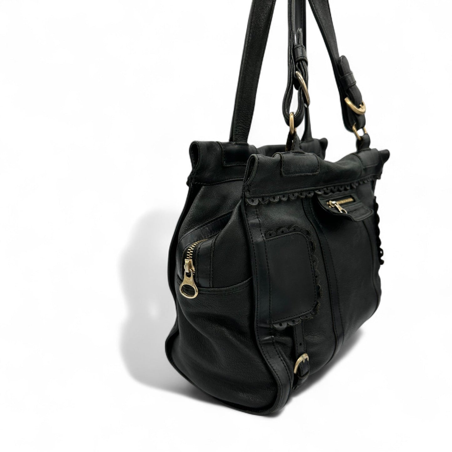 See by Chloé Black Leather Shoulder Bag - Thanks it's Vintage
