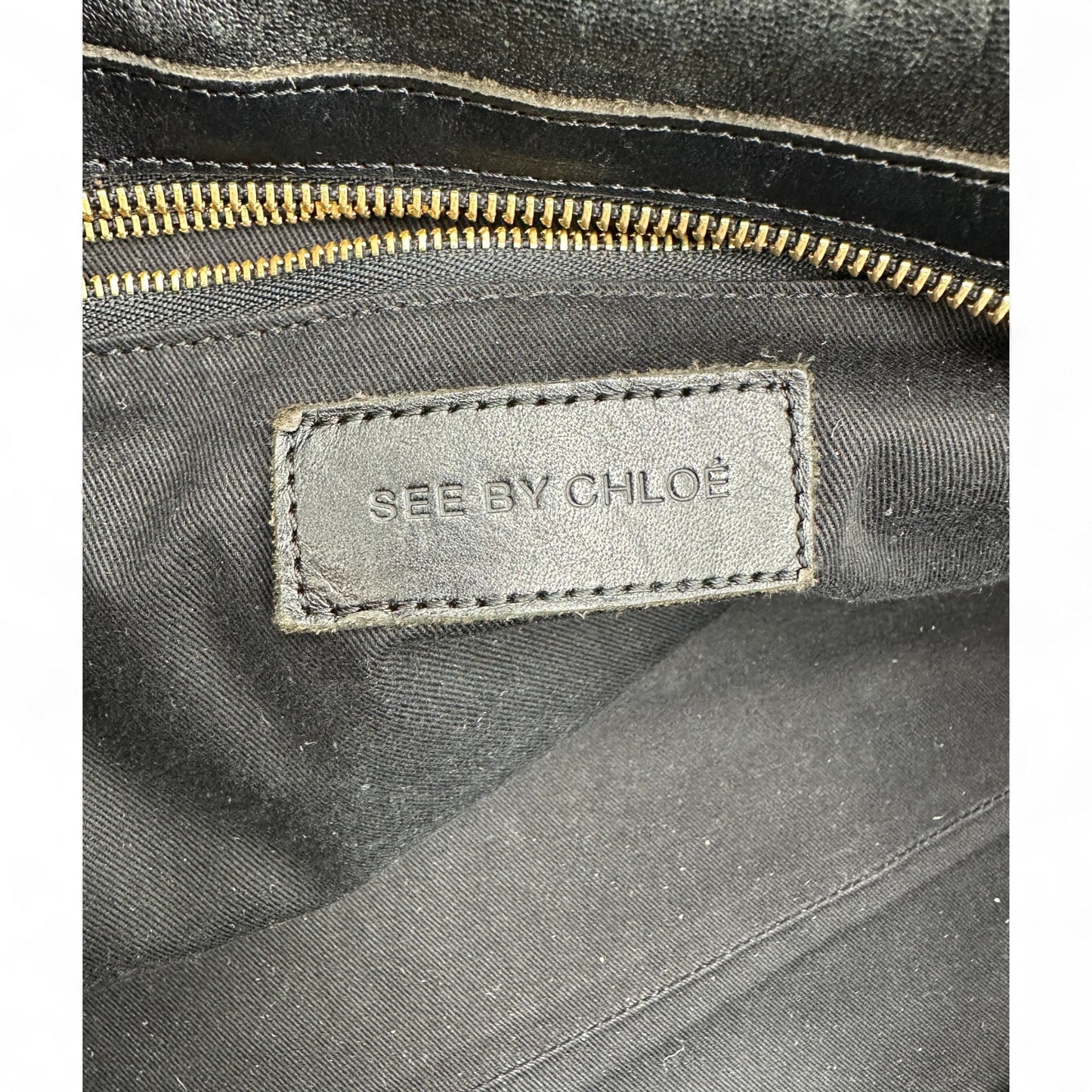 See by Chloé Black Leather Shoulder Bag - Thanks it's Vintage