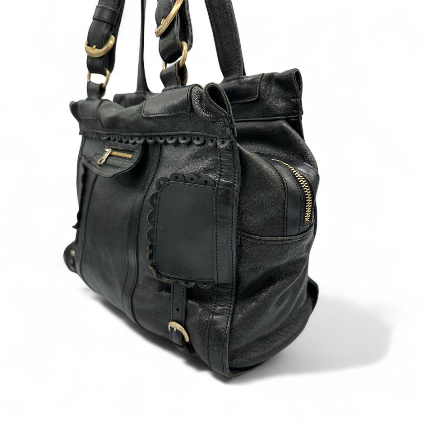 See by Chloé Black Leather Shoulder Bag - Thanks it's Vintage