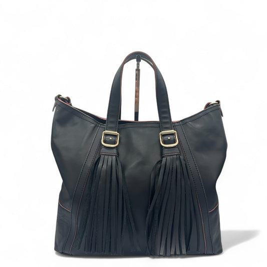 See by Chloé Black Leather Tassel Handbag - Thanks it's Vintage