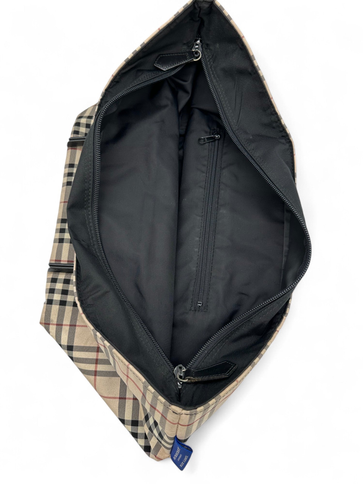 Vintage Blue Label Burberry Tote Handbag Nova Check - Thanks it's Vintage