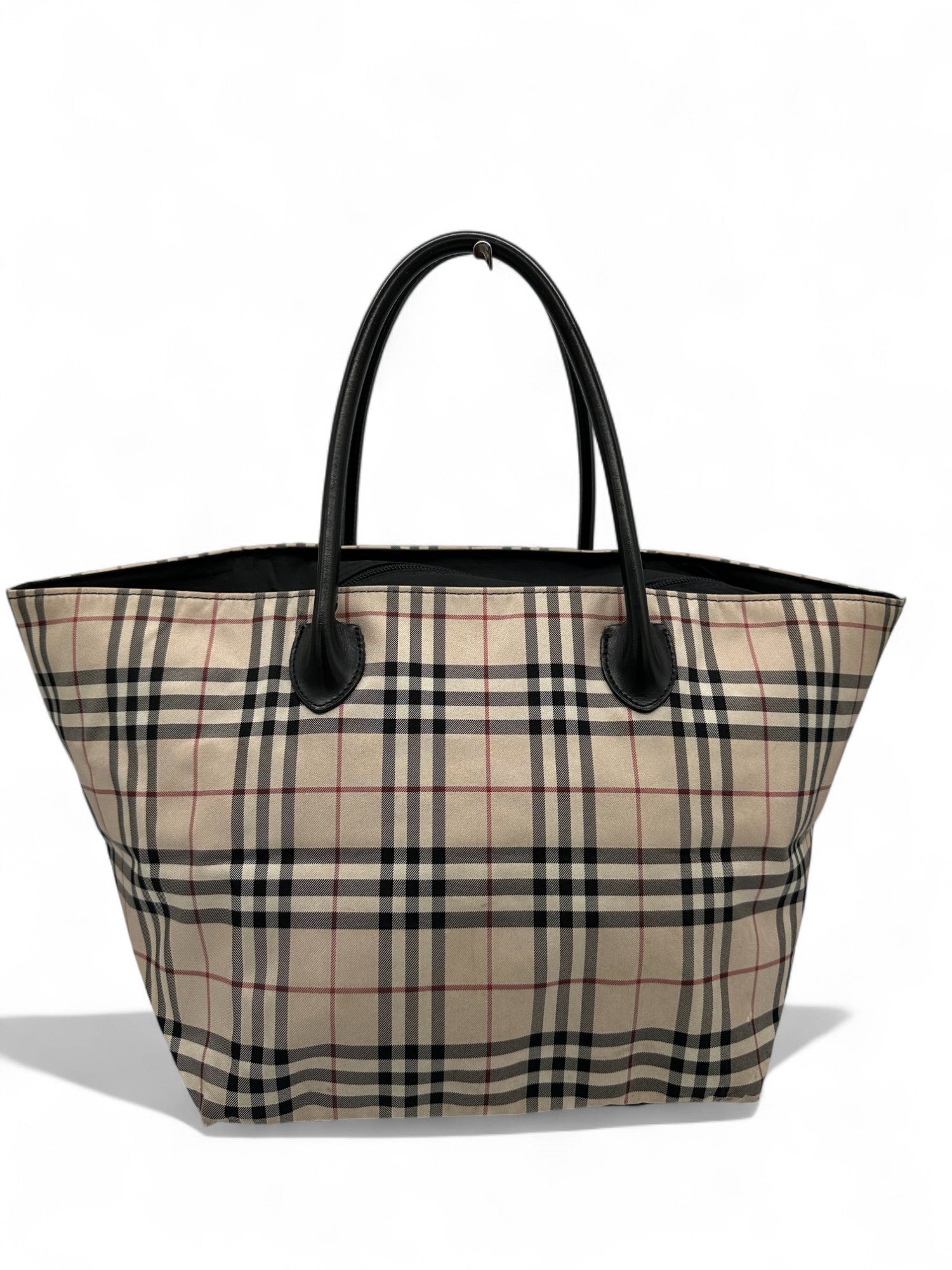 Vintage Blue Label Burberry Tote Handbag Nova Check - Thanks it's Vintage