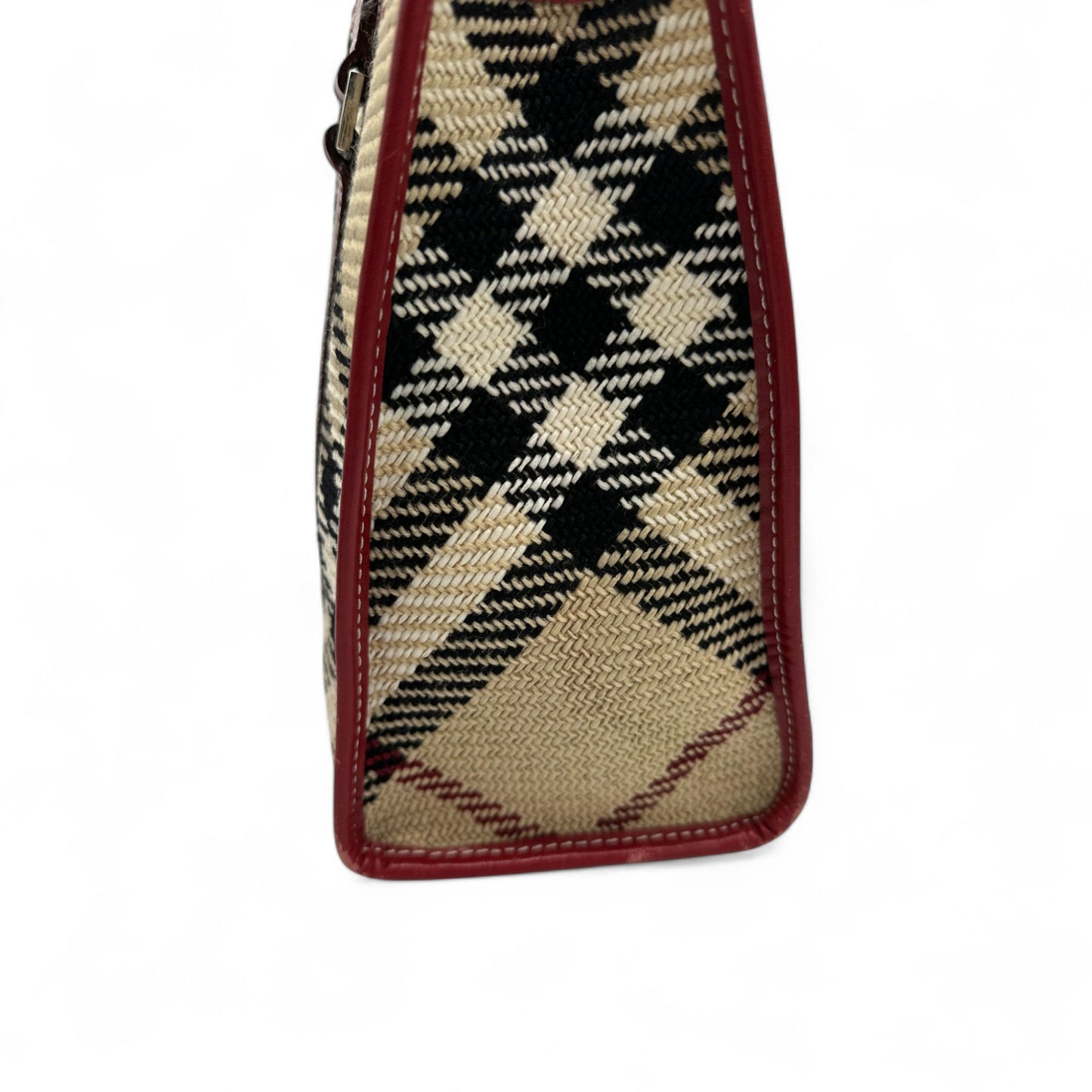 Vintage Burberry Blue Label Nova Check Tote Handbag - Thanks it's Vintage