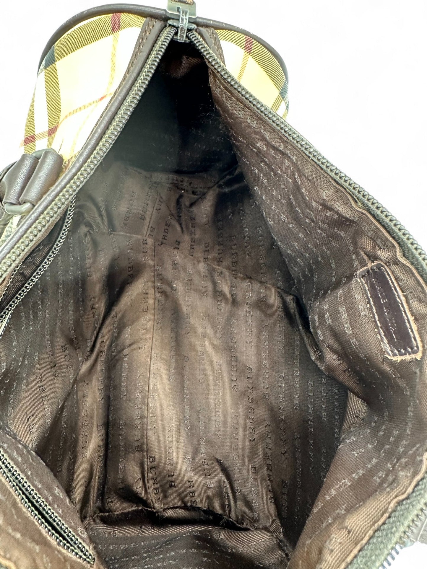 Vintage Burberry Boston Shoulder Bag Nova Check - Thanks it's Vintage