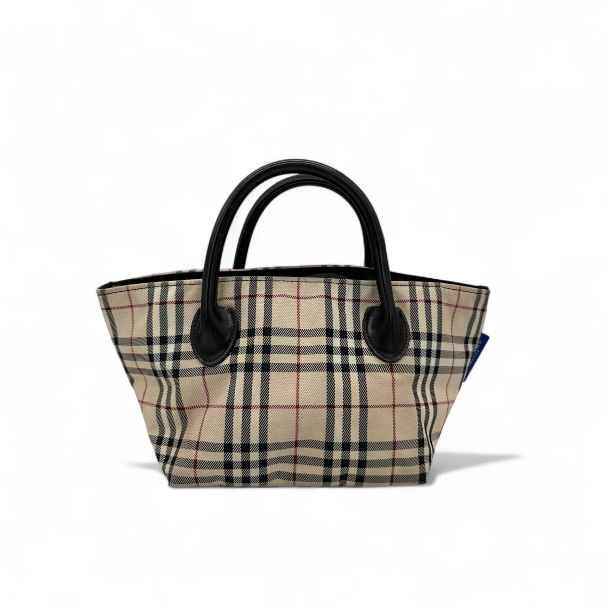 Vintage Burberry Mini Tote Nova Check - Thanks it's Vintage