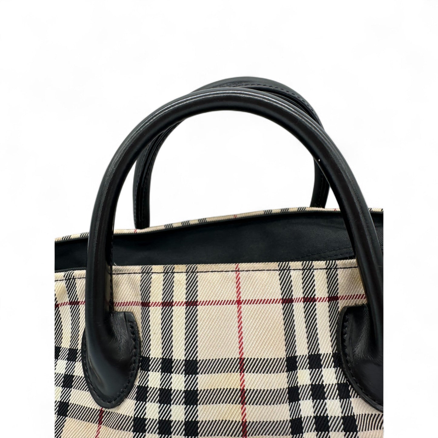 Vintage Burberry Mini Tote Nova Check - Thanks it's Vintage