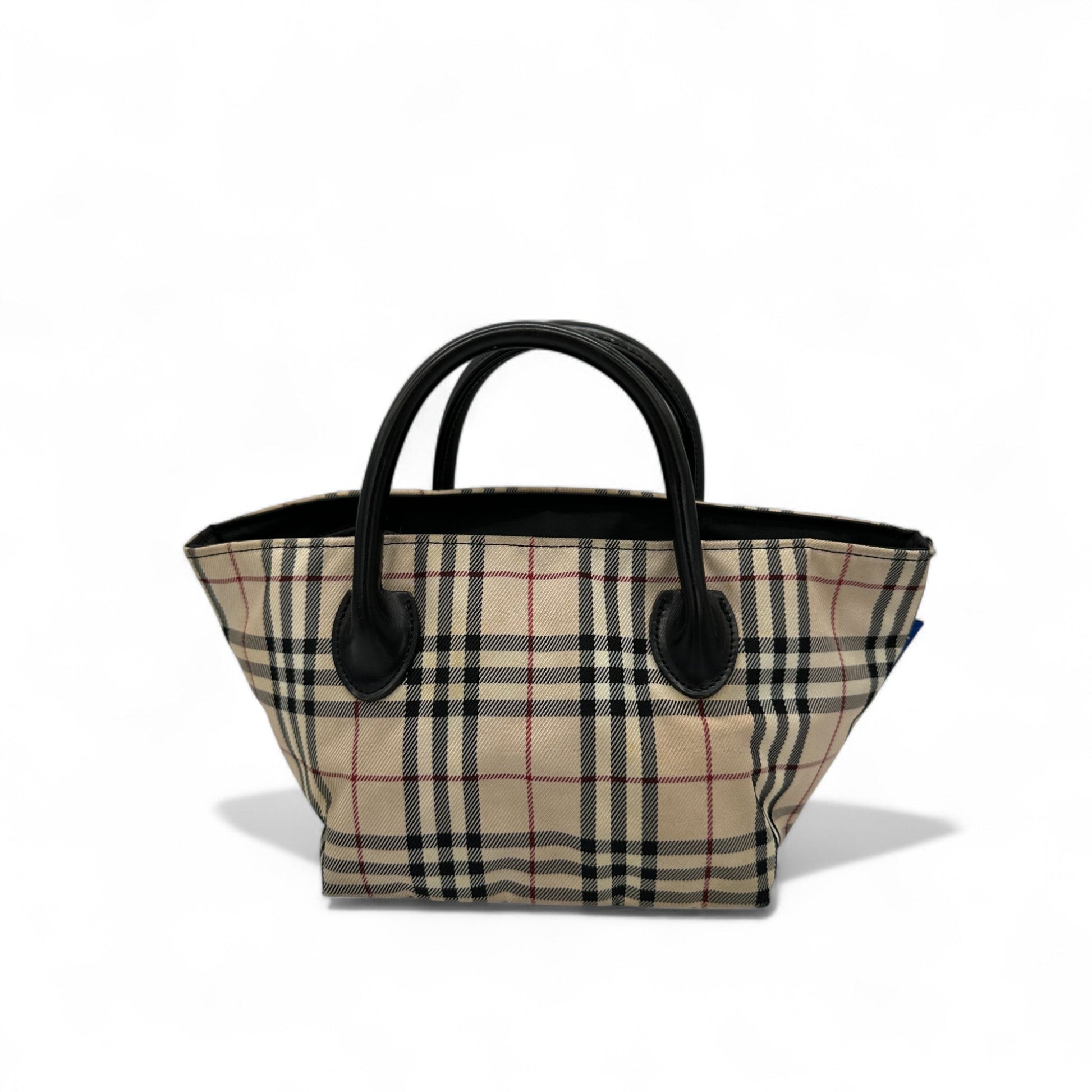 Vintage Burberry Mini Tote Nova Check - Thanks it's Vintage