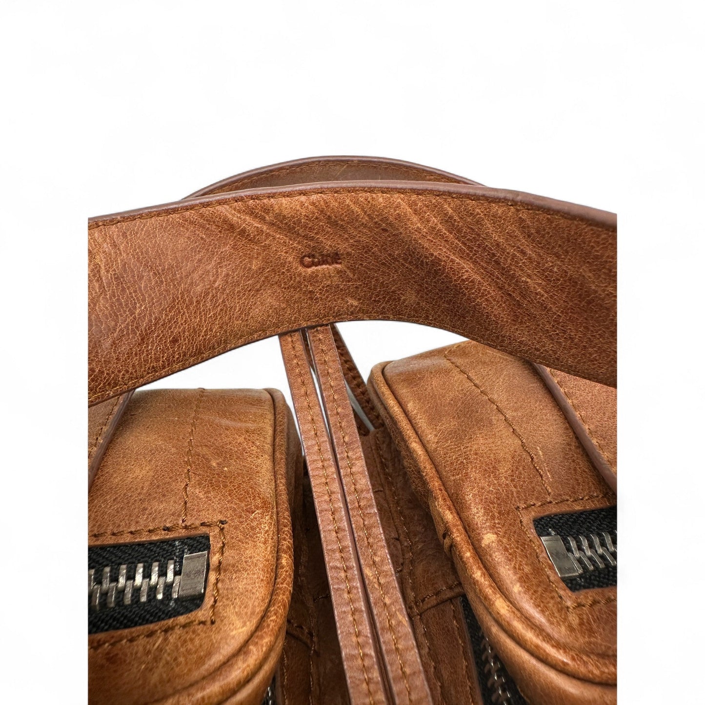 Vintage Chloé Betty Brown Leather Shoulder Bag - Thanks it's Vintage